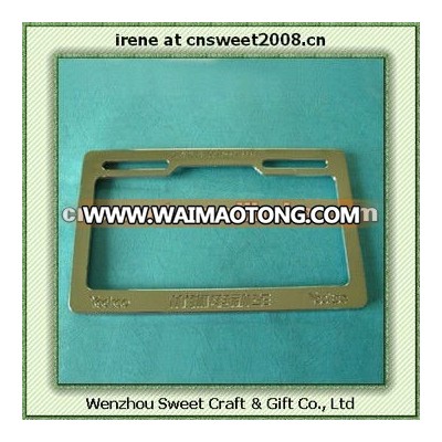 plastic custom license plate frames